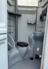 Standard portable restroom unit, MA, RI